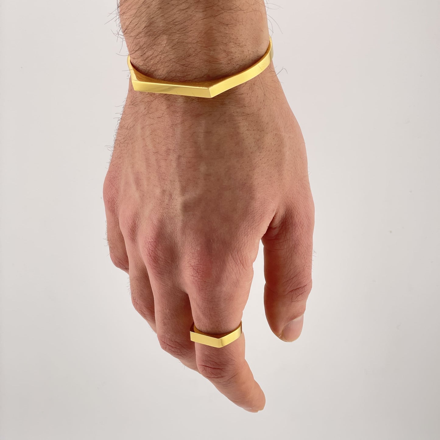 Edged Cuff - Gold