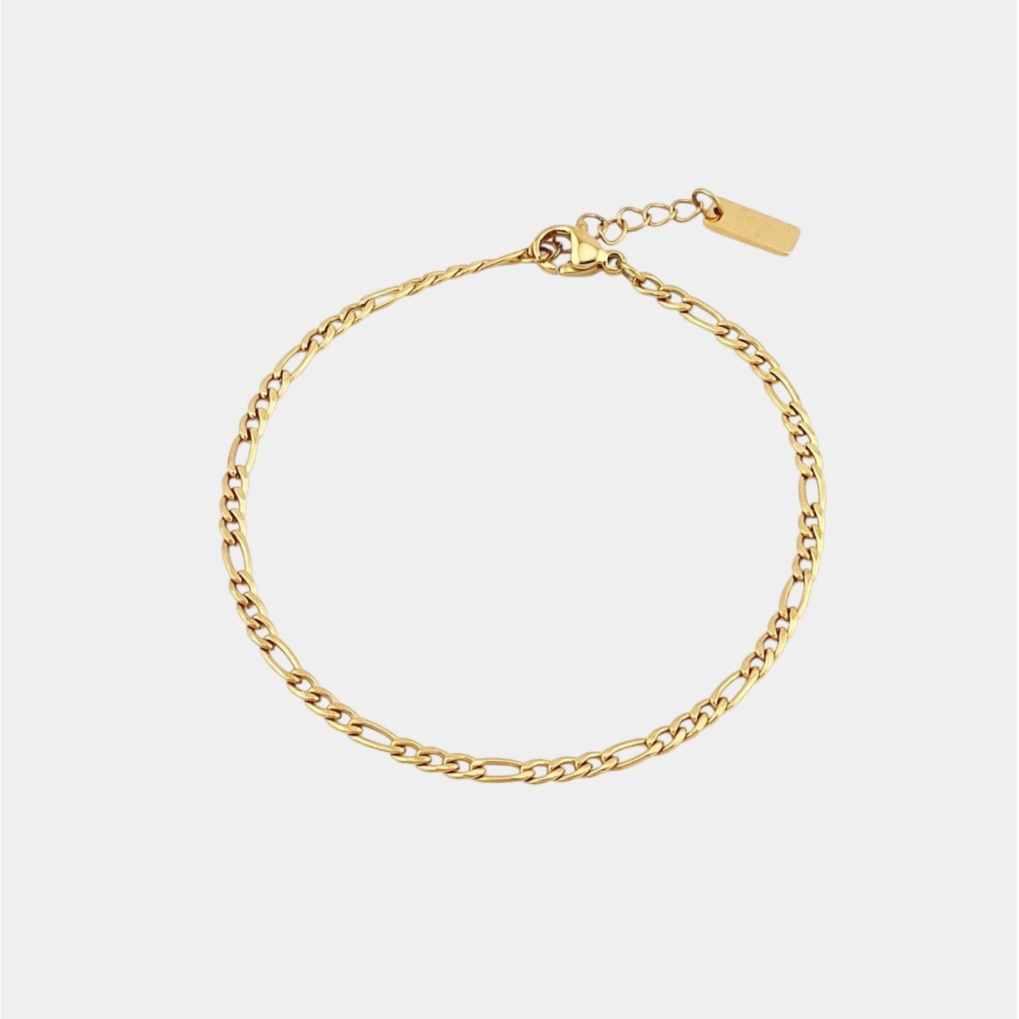 Figaro Armband - Gold