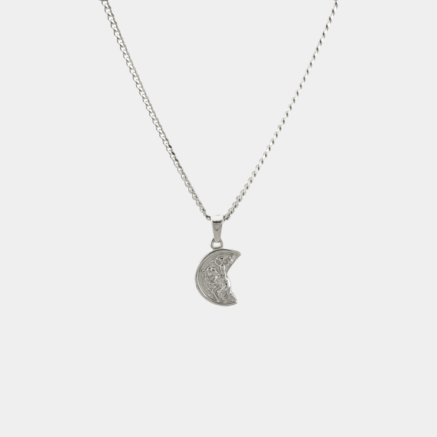 St. Christopher anhänger in silber