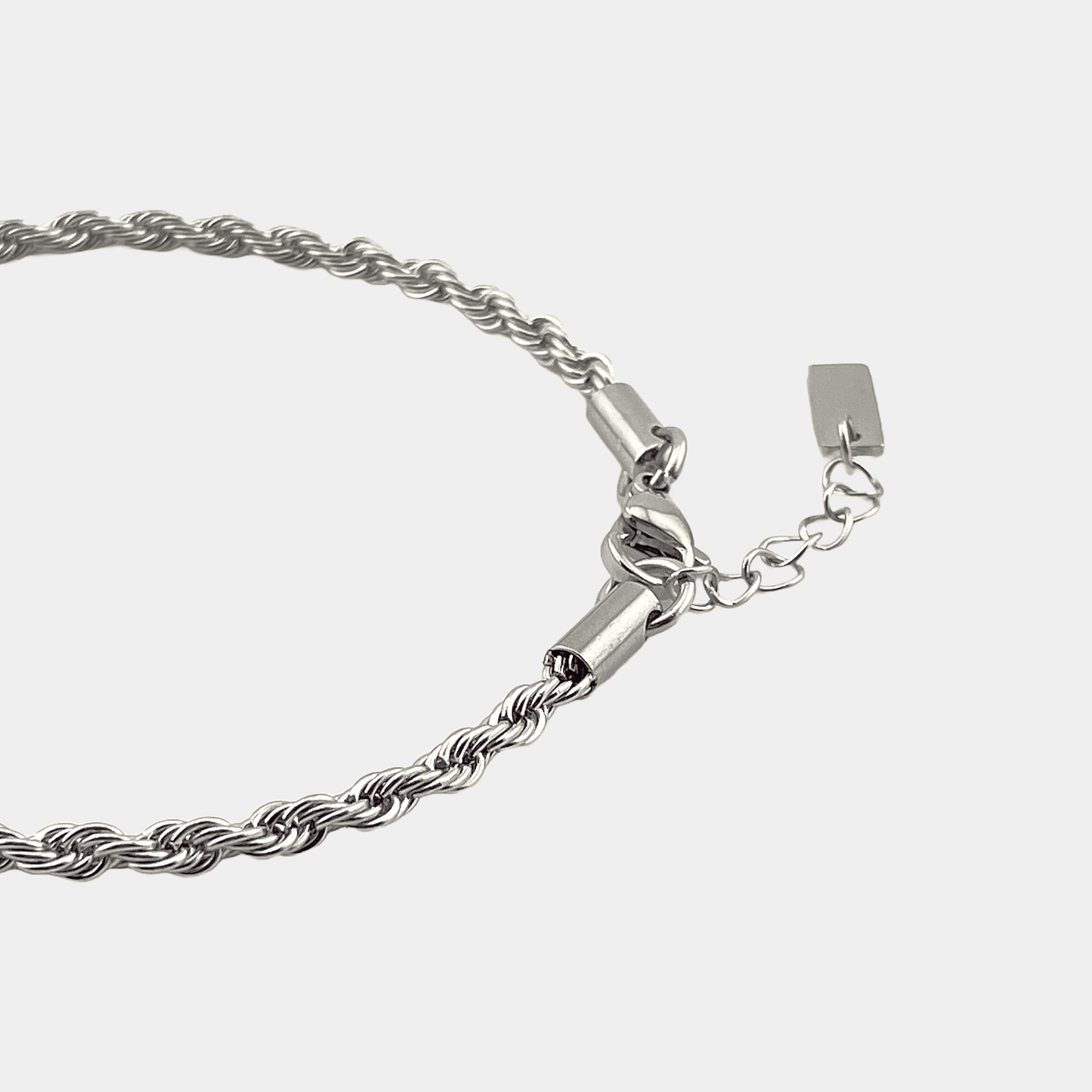 Rope Armband - Silber