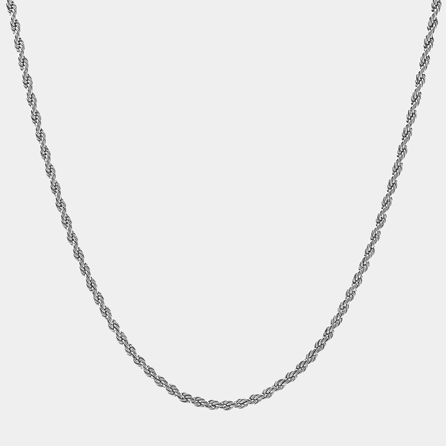 Rope chain - silver