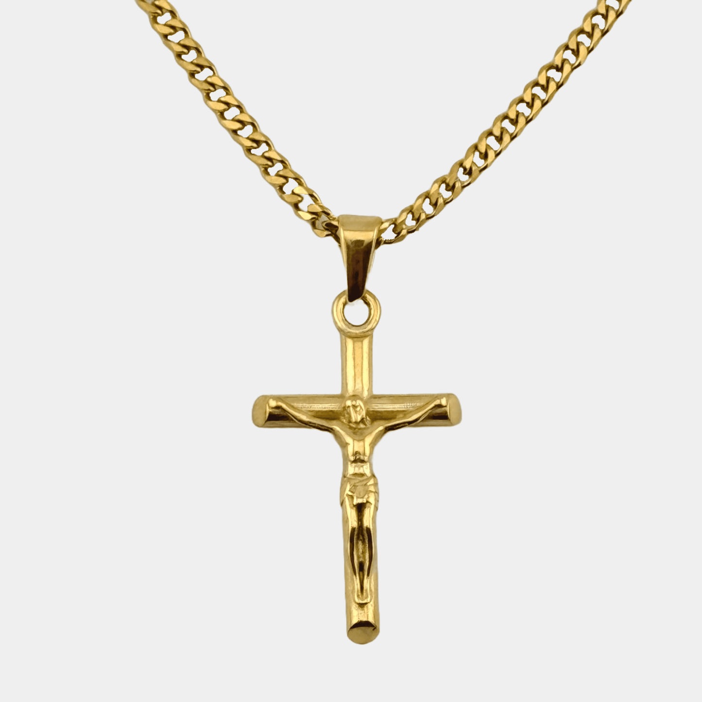 Kruzifix Anhänger - Gold