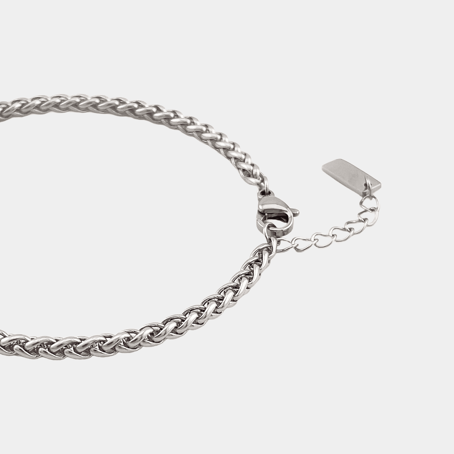 Wheat Bracelet - Silver