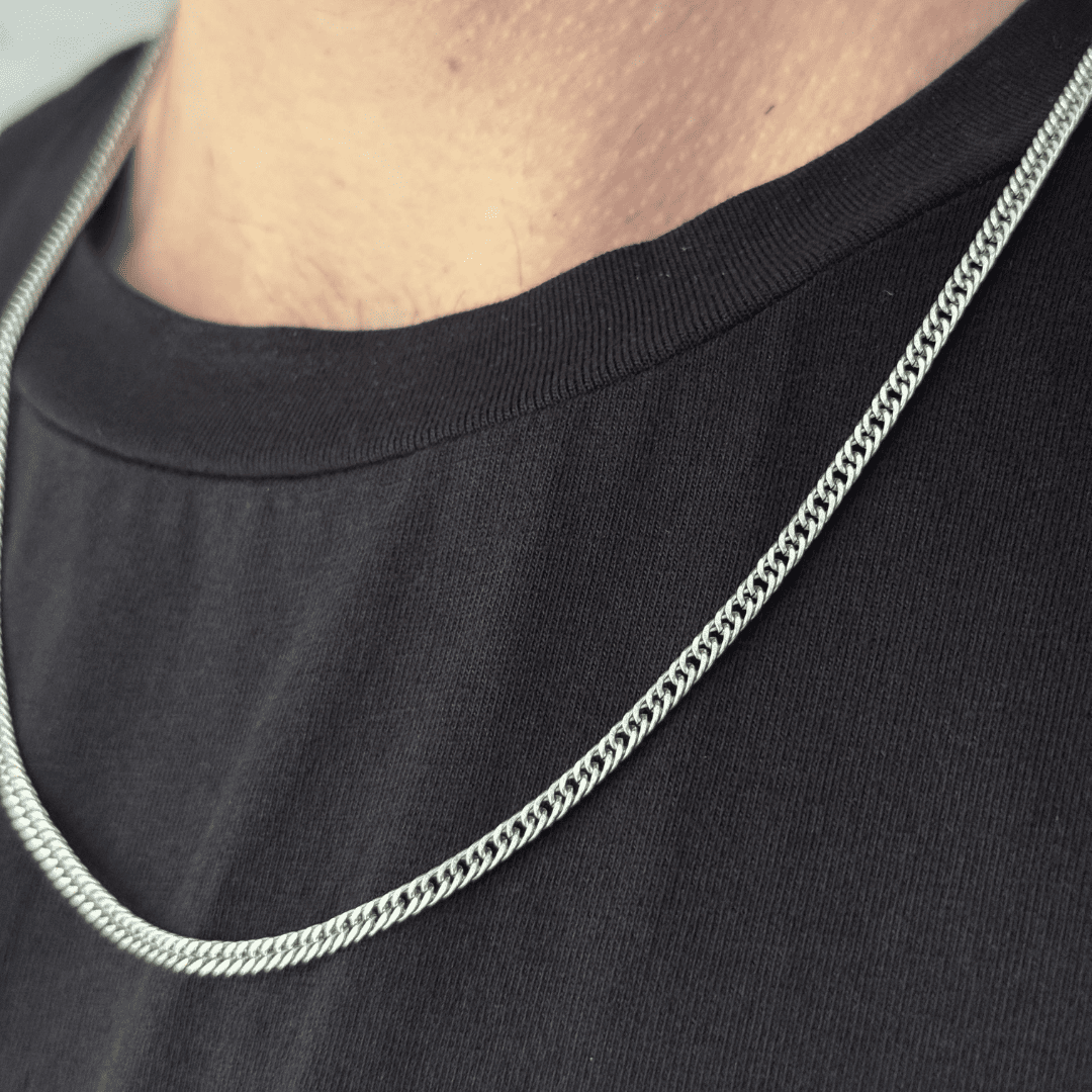Double Curb Kette