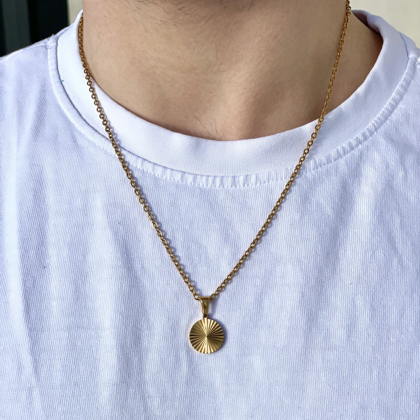 Solex Pendant - Gold