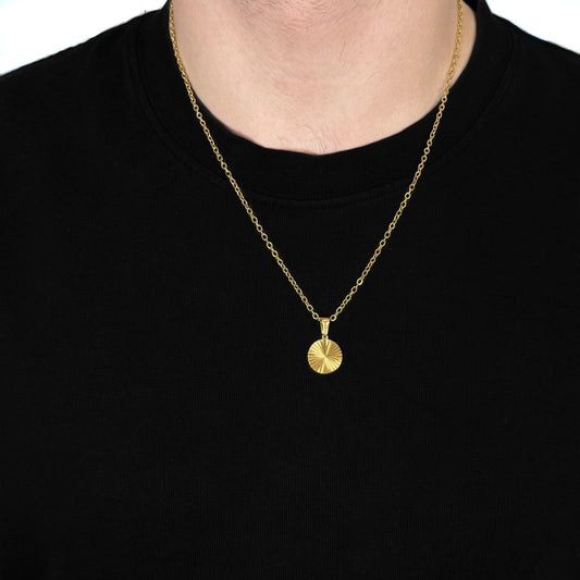 Solex Pendant - Gold