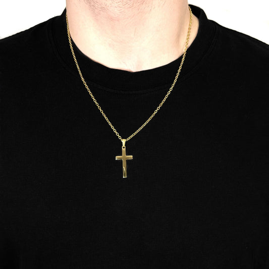 Kreuz Pendant - Gold