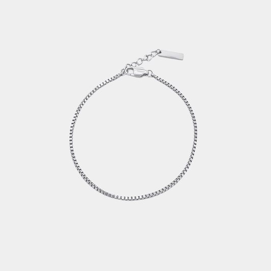 Micro Cuban Bracelet - Silver