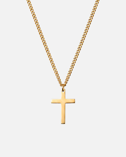 Kreuz Pendant - Gold