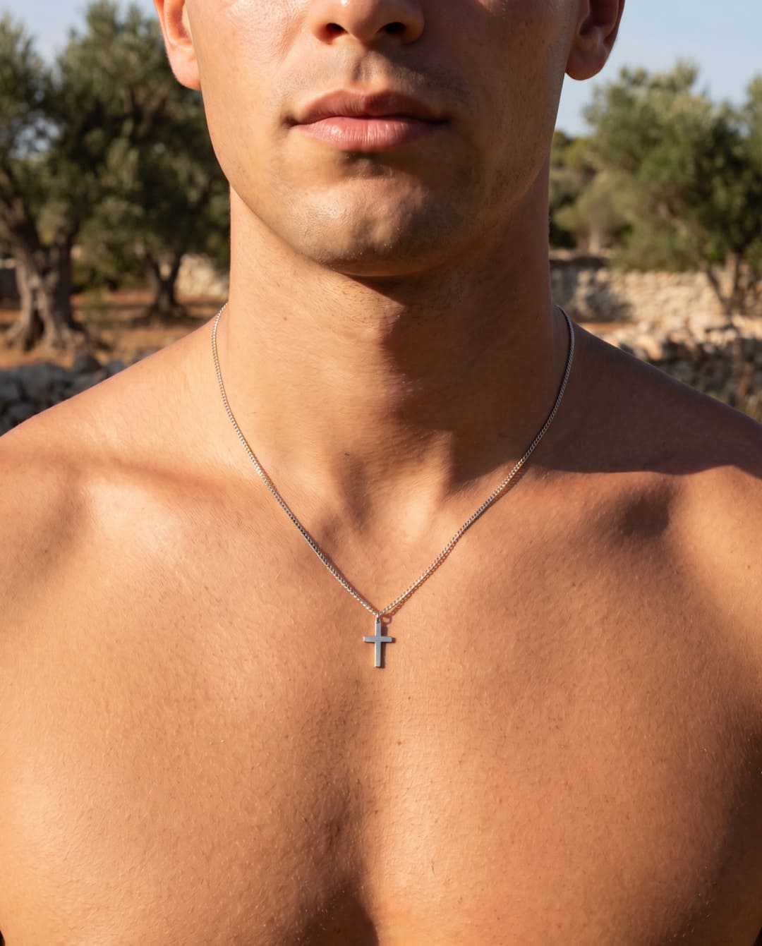 Kreuz Pendant - Silber