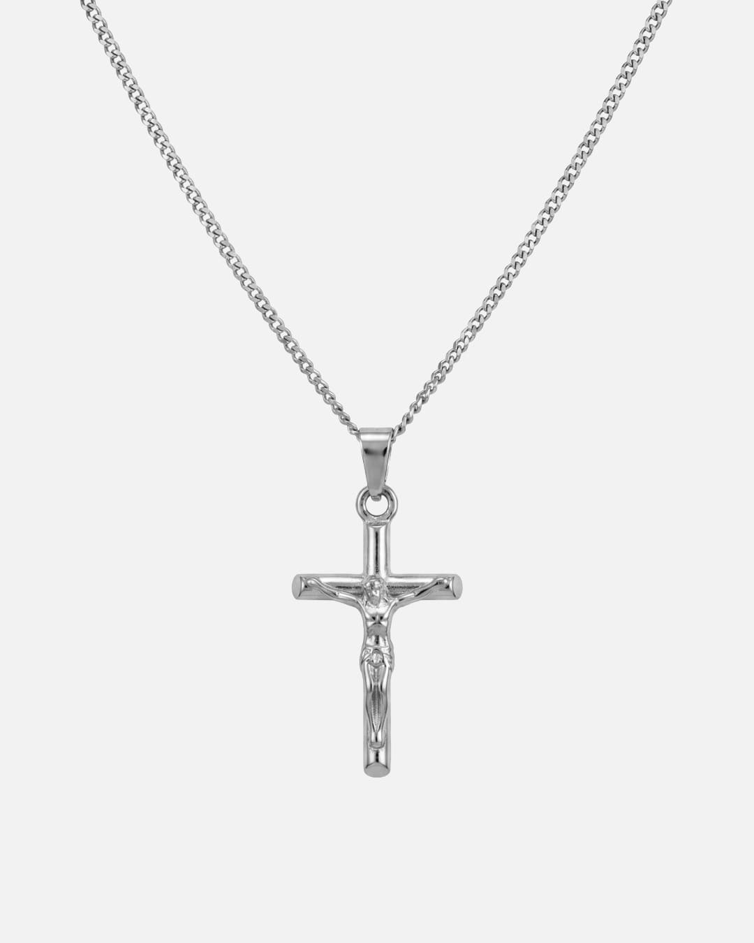 Crucifix Pendant - Silver