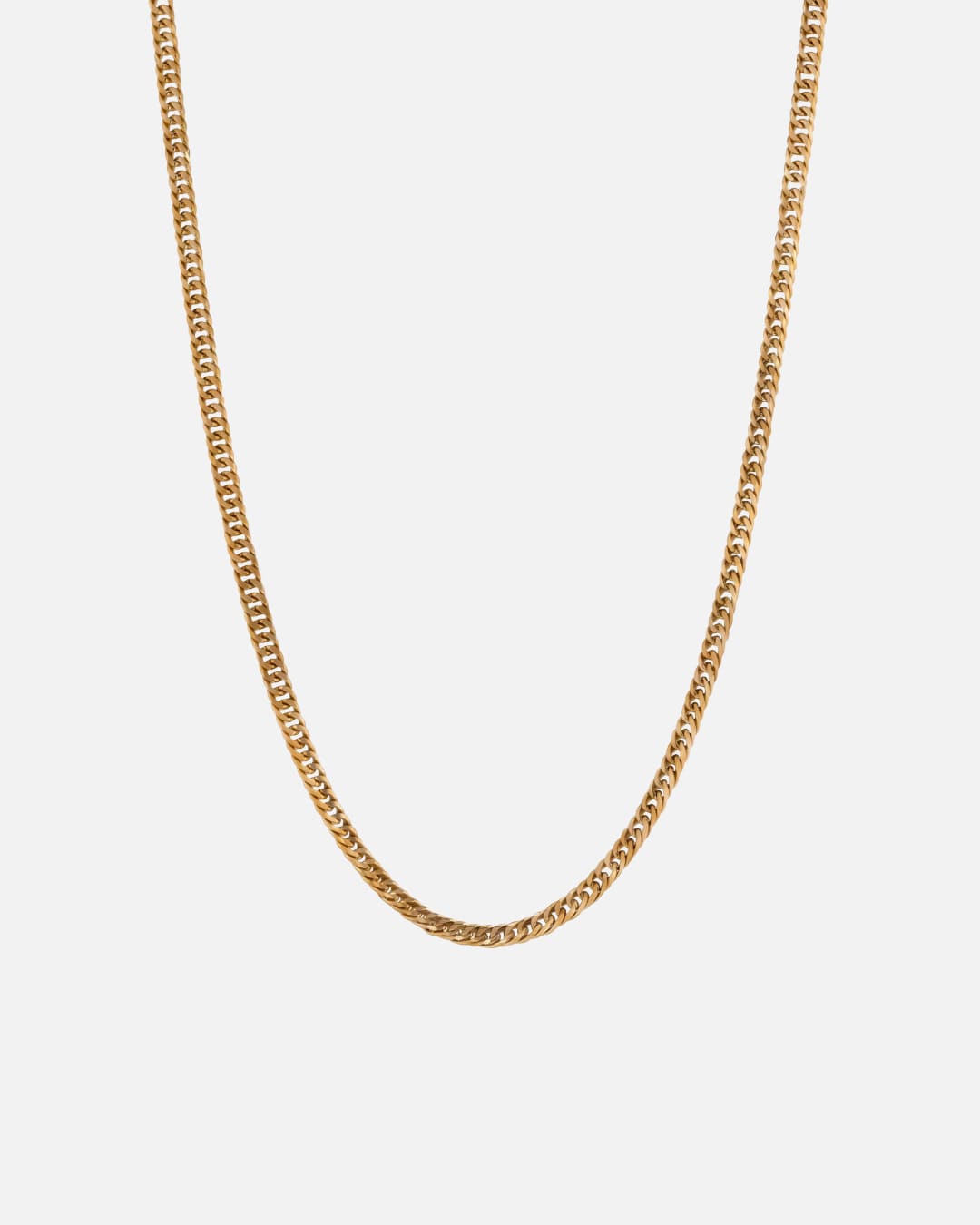 Cuban Chain 3mm - Gold