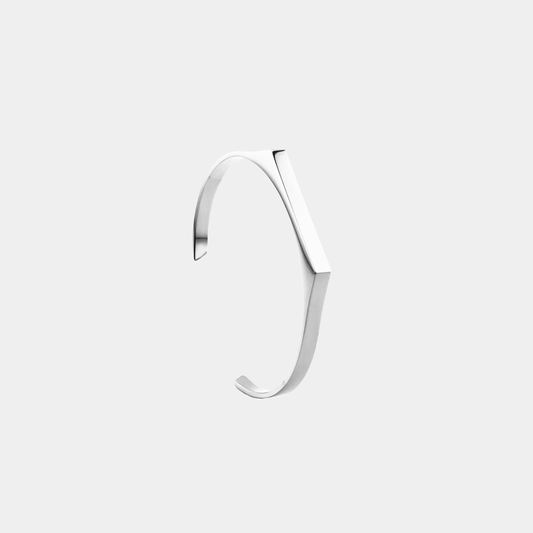 Edged Cuff - Silber