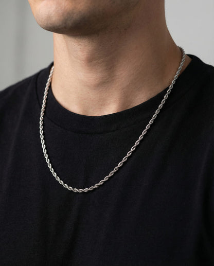 Rope chain - silver