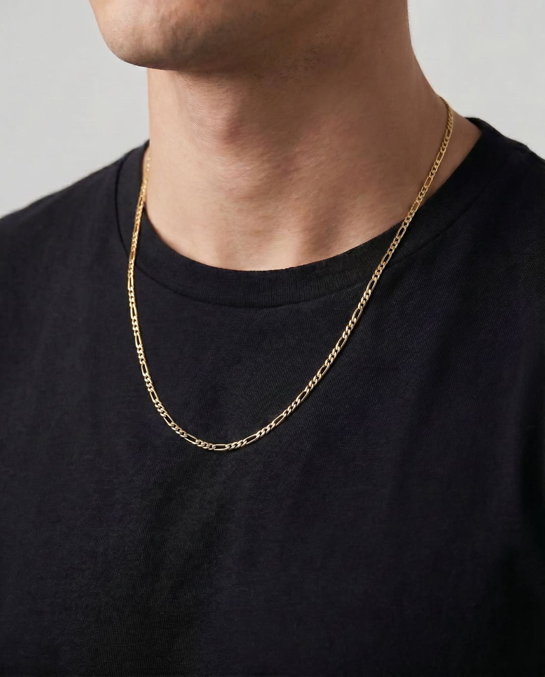 Figaro Kette 3mm - Gold