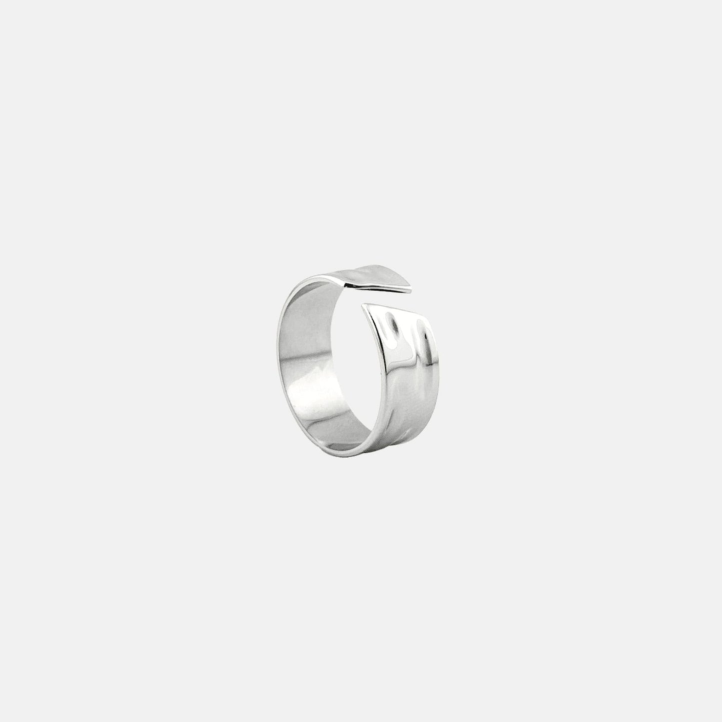 Hammered Ring - Silber