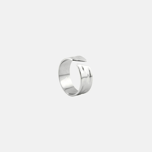 Hammered Ring - Silber