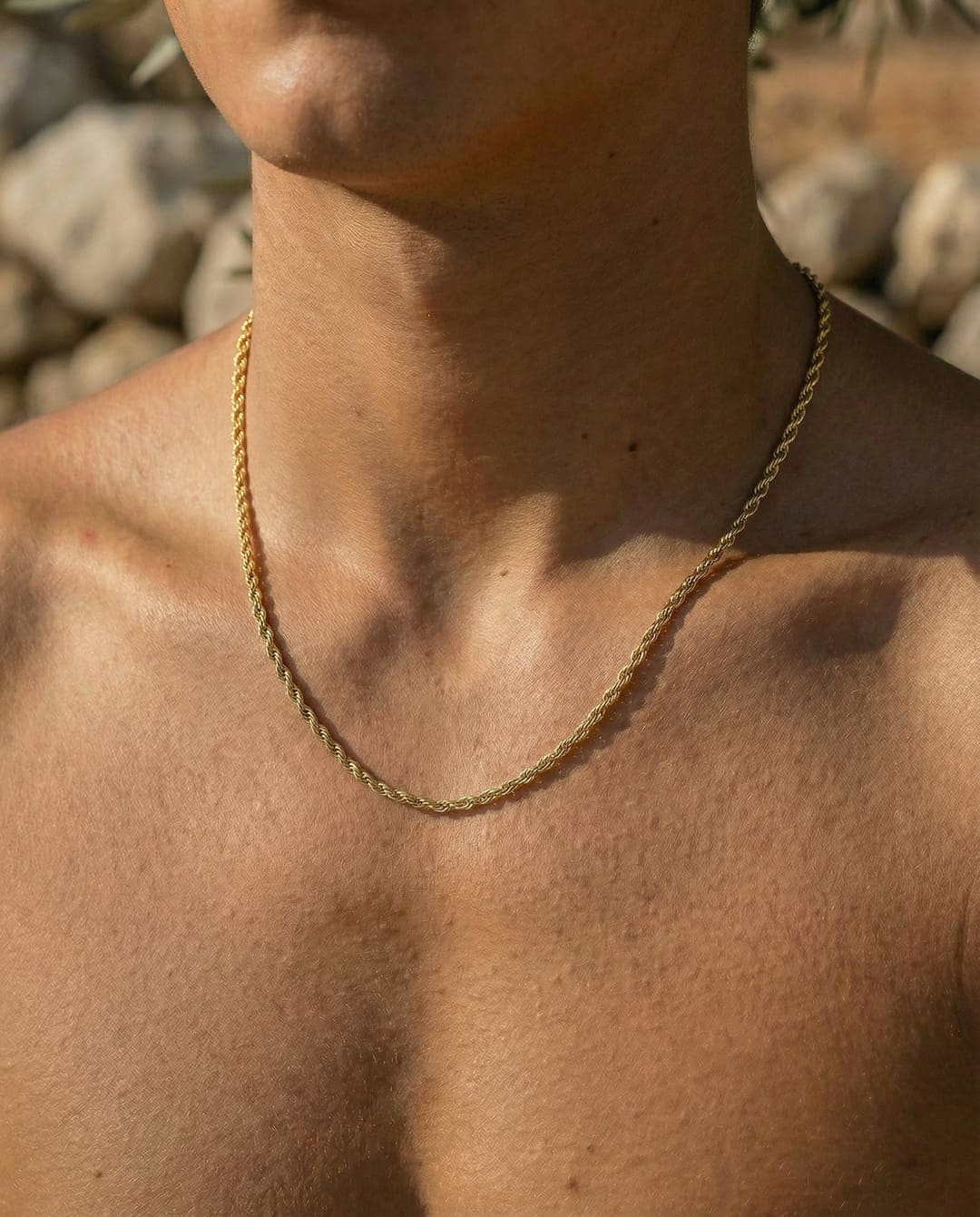 Rope Kette 3mm - Gold