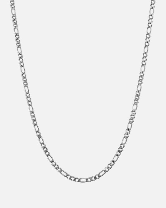 Figaro Kette 3mm - Silber