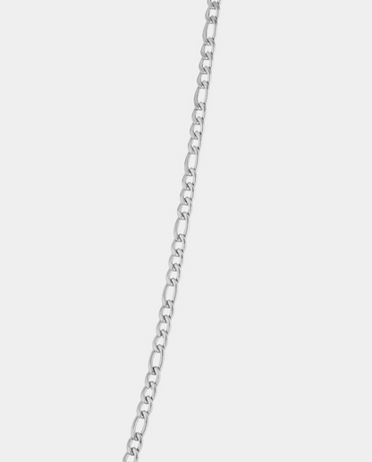 Figaro Kette - Silber