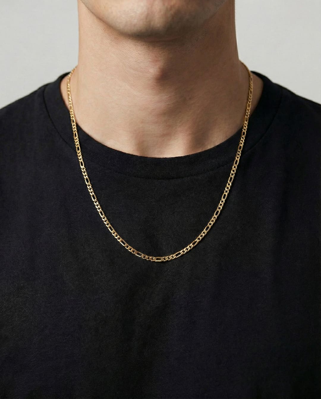 Figaro Kette 3mm - Gold