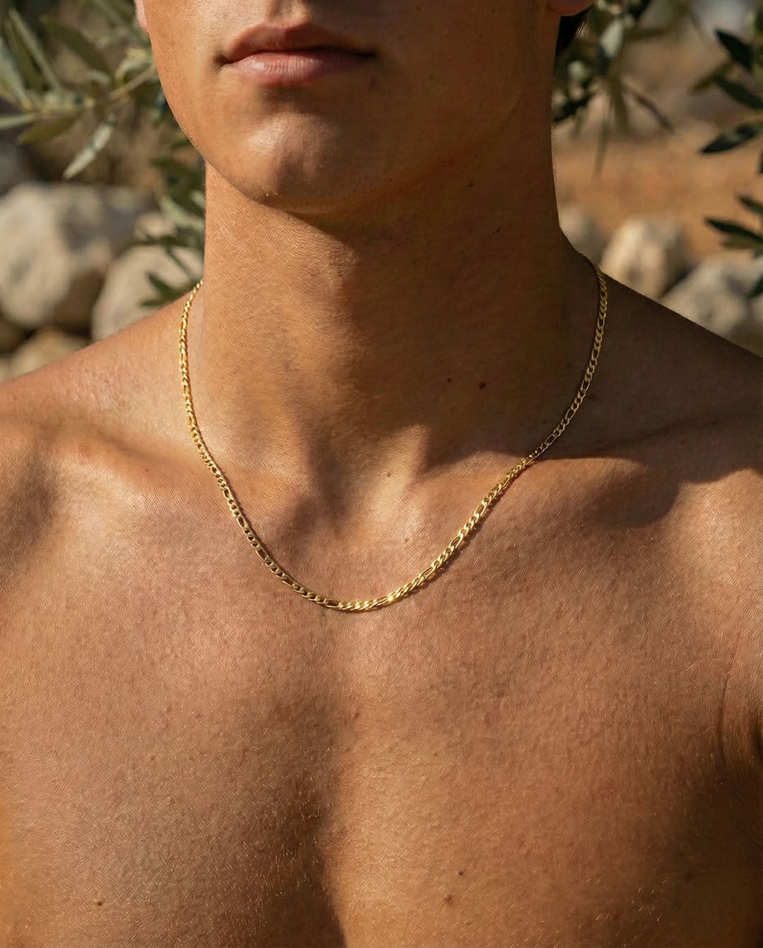 Figaro Kette 3mm - Gold