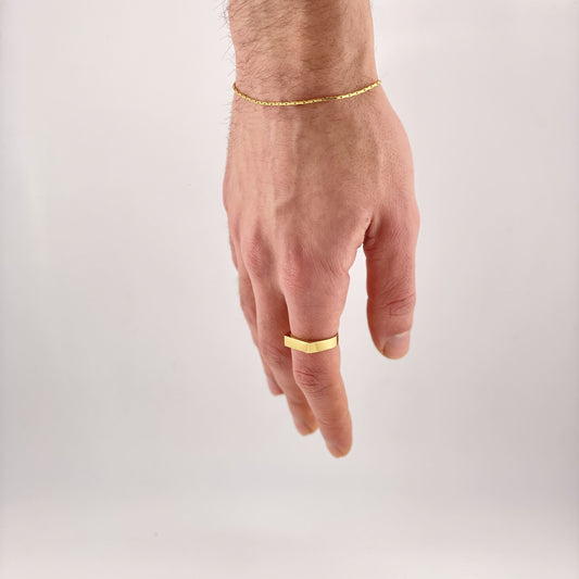 Wire Bracelet - Gold
