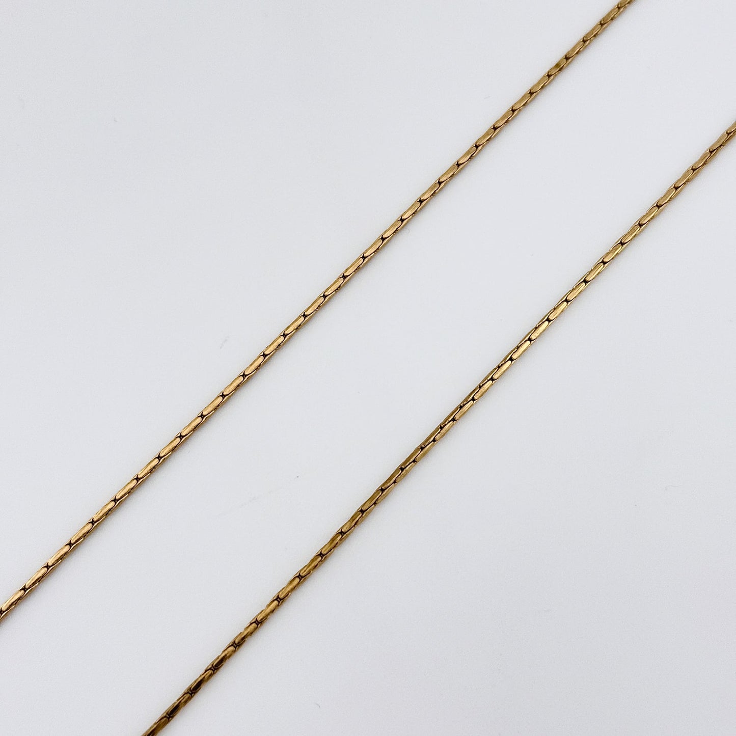 Wire Kette - 18k vergoldet