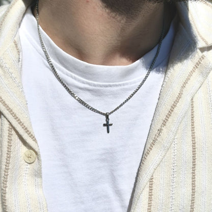 Minimalistic Kreuz Anhänger