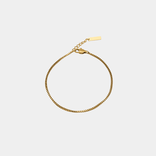 Micro Cuban Bracelet - Gold