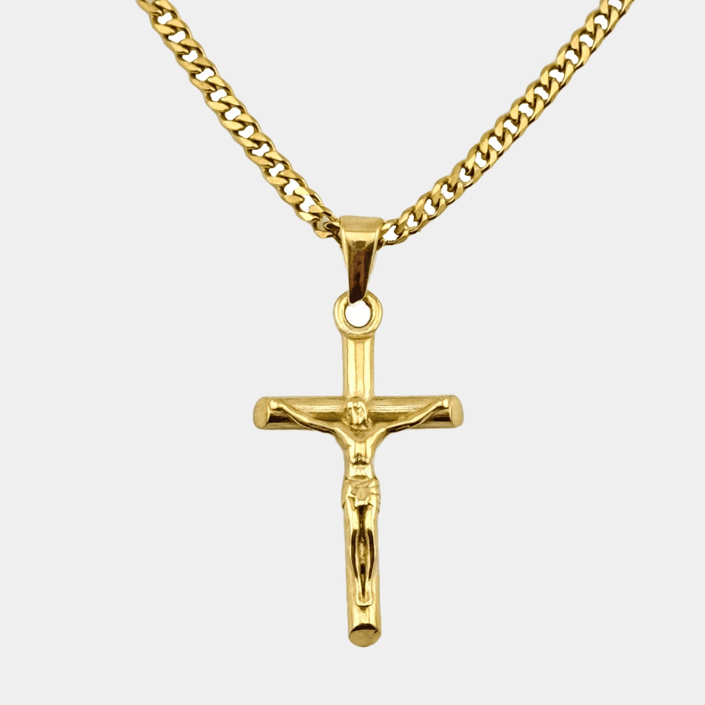Kruzifix Anhänger - Gold