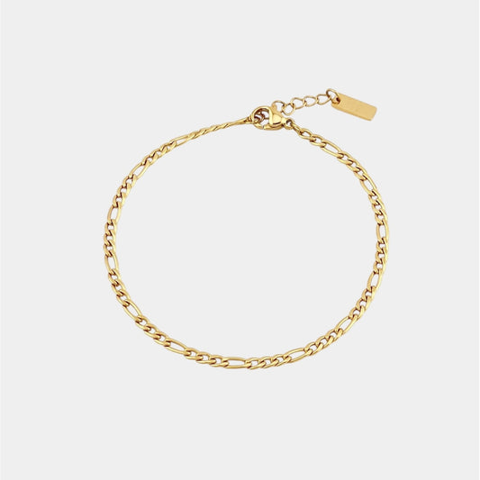 Figaro Armband - Gold