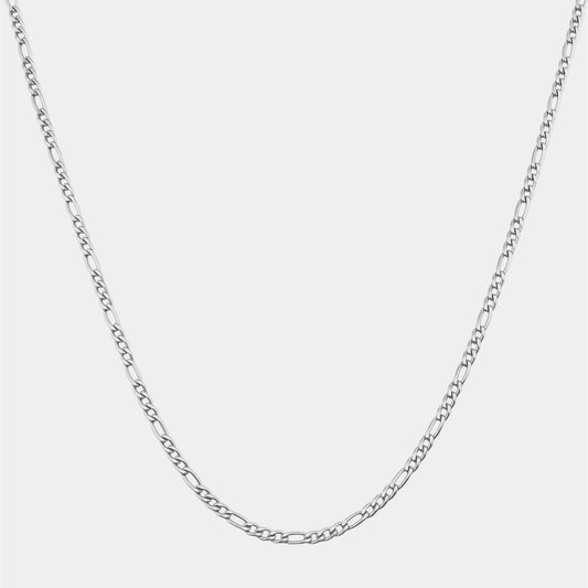 Figaro Kette - Silber