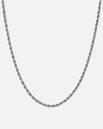 Rope Chain 3mm - Silver