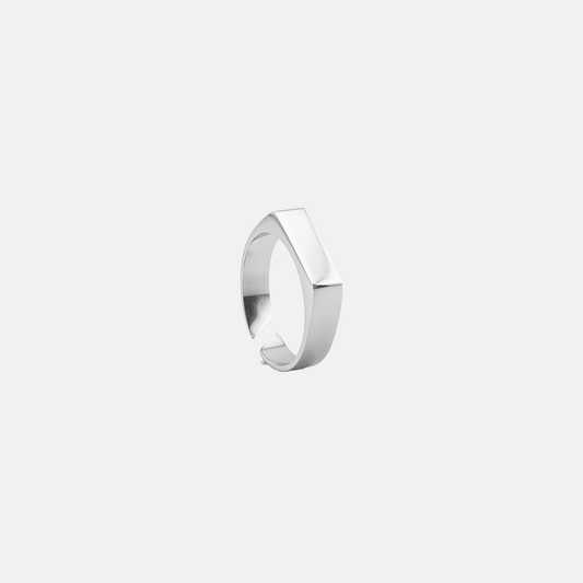 Edged Ring - Silver