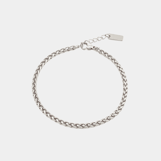 Wheat Bracelet - Silver