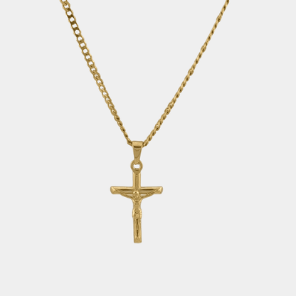 Kruzifix Anhänger - Gold