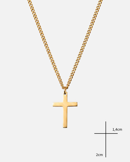 Kreuz Pendant - Gold