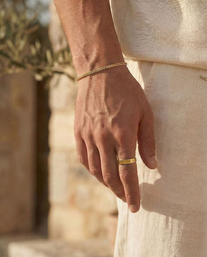 Wheat Armband 3mm - Gold