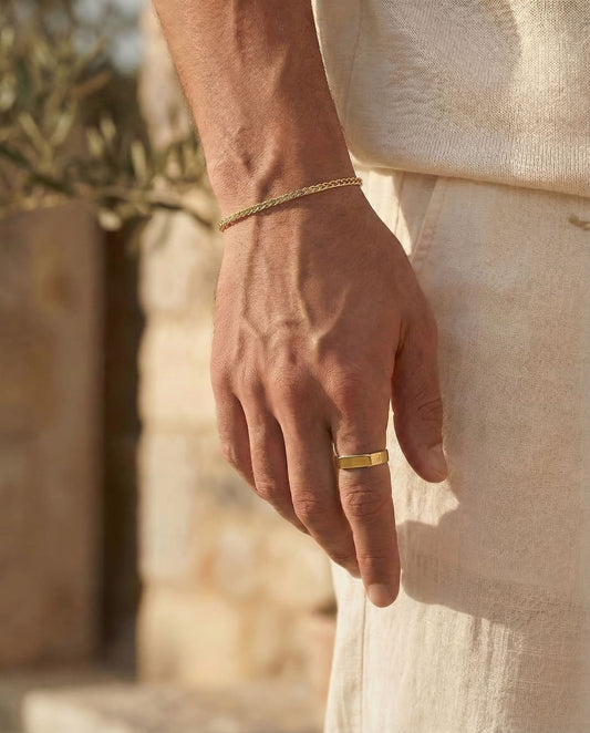 Wheat Bracelet - Gold 