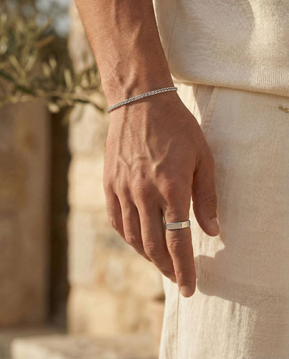 Wheat Bracelet - Silver