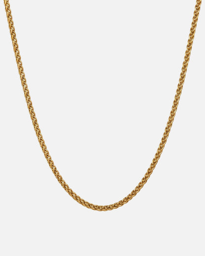 Wheat Chain 3mm - Gold 