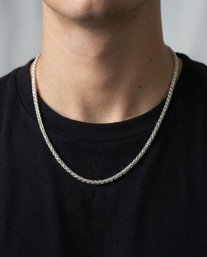 Wheat Necklace - Silver