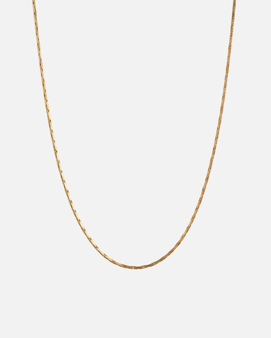 Wire Kette - 18k vergoldet
