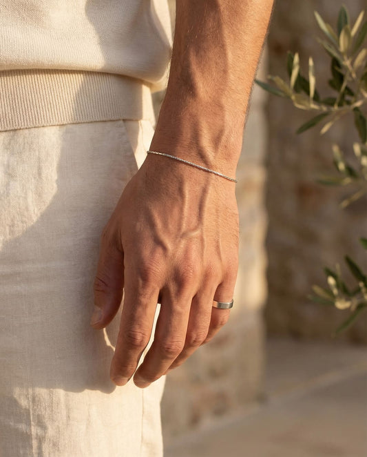 Wire Bracelet - Silver