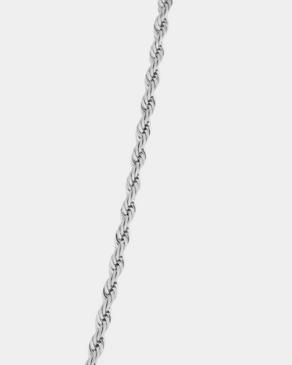 Rope chain - silver